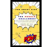 Activity Puzzle Book for Kids Ages 8-10 Years: Mazes, Math Challenges, Dot to Dot, Crossword, Sudoku (Activity Books For Kids)