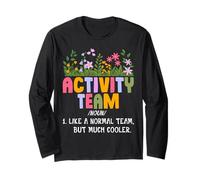 Activity Team Professional Crew Activity Assistant Team Maglia a Manica