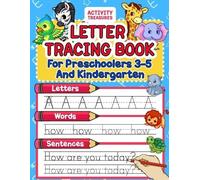 Activity Treasu Letter Tracing Book For Preschoolers 3-5 And Kinderg (Tascabile)