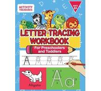Activity Treasur Letter Tracing Workbook For Preschoolers And Toddle (Tascabile)