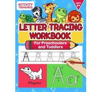 Activity Treasur Letter Tracing Workbook For Preschoolers And Toddle (Tascabile)