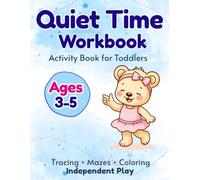 Activity Workbook for Toddlers Ages 3-5: Quiet Time & Screen-Free Activities ・ Tracing, Mazes & Coloring ・ Fine Motor Skills(Benny & Lulu’s Workbook1)