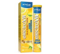 Activlab ElectroVit per diabetici, Limone - 20 compresse effervescenti