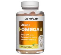 Activlab Gummies Omega 3, Lime-Limone - 60 caramelle gommose