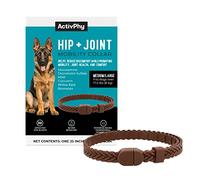 ACTIVPHY Collare per la Mobilità dell'anca e dell'articolazione per Cani con glucosamina, condroitina, MSM e Altro, Comodo e Facile, 30 Giorni di Supporto Continuo, Resistente all'Acqua (Medi/Grande)