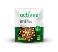 Activus Auga Organic Chickpeas in brine 250 g