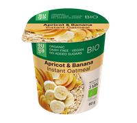 Activus Auga Organic wholegrain oatmeal 60 g Albicocca - Banana