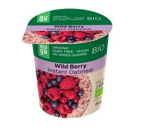 Activus Auga Organic wholegrain oatmeal 60 g Frutti di Bosco