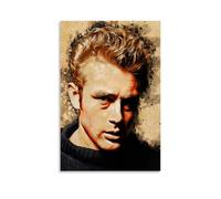 Actor James Dean - Poster su tela, decorazione da parete, per soggiorno, camera da letto, pittura moderna, per la camera da letto, 40 x 60 cm