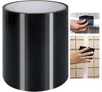 ACTOYS Nastro Impermeabile, Nastro di Riparazione Impermeabile, Nastro Sigillante 10cm*1.5m, Nastro Isolante Nero, Nastro Riparazione Piscina, per Tetto e Riparazioni di Tubazioni