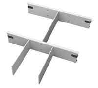 ACTR | Divisori - Cassettiera con rotelle Grigio