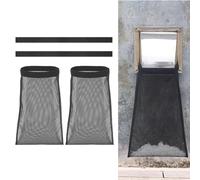 Actrape Peluches Asciugatrice Rimovibile - Filtro per peluche per condotto di asciugatrice | Borsa lavabile riutilizzabile per lavanderia Garage Giardino Esterno