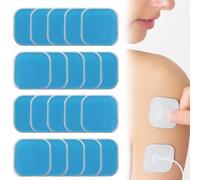 Actsime Set di 5 cuscinetti di ricambio (20 pezzi) in gel compatibili con dispositivi Beurer EM 59 Heat, gel di ricambio compatibile con EM 59 Menstrual Relax TENS e calore, 45 x 45 mm