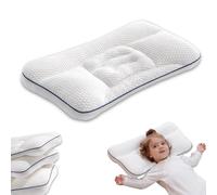 ActSo Cuscino Cuneo Neonato，Cuscino Per Chi Dorme Sul Fianco，Lungo Per Chi Dorme Sul Fianco,Attenua I Disturbi Del Tratto Cervicale，Per Neonati Antireflusso Per Biberon-H1