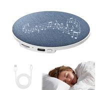 ActSo disco sonoro da cuscino,Cuscino Altoparlante Sotto Il Cuscino Per Dormire, Altoparlante Per Cuscino Bluetooth,Altoparlantes Bluetooths Con Timer A Rumore Bianco(Blu)
