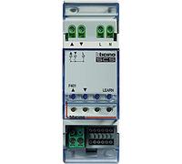 Bticino F401 attuatore per tapparelle con 2 relè interni interblocati 2A 250Vac