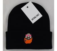 Actual Fact Action Bronson Fumare Erba Hip Hop Berretto Roll-Up Nero di Lana