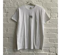 Actual Fact Beastie Ragazzi Intergalactic Bianco Ricamato Maglietta