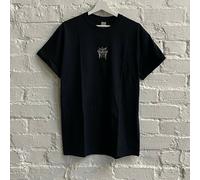 Actual Fact Beastie Ragazzi Intergalactic Nero Ricamato Maglietta