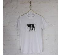 Actual Fact Biggie Tupac Redman Trust Nobody B&w Bianco Maglietta Top