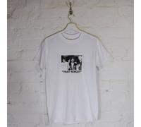 Actual Fact Biggie Tupac Redman Trust Nobody B&w Bianco Maglietta Top