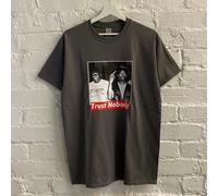 Actual Fact Biggie Tupac Trust Nobody Girocollo Hip Hop Carbone Tee T-Shirt