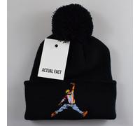 Actual Fact Biggie X Jordan Roll-Up Nero Berretto con Pompon