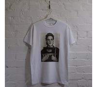 Actual Fact Elvis Presley " Il King È Dead " Mugshot Vintage Maglietta