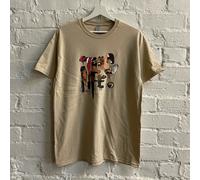 Actual Fact Graffiti Criminale Life Tupac Shakur Sabbia T-Shirt