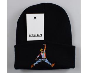 Actual Fact Grande Biggie X Jordan Slam Dunk Roll-Up Nero Berretto