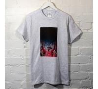 Actual Fact Kanye West Hands Up Stampato Grigio Cenere T-Shirt Rapper Maglietta