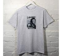 Actual Fact la Vera Sid E Nancy Bw Sid Vicious T-Shirt Grigio Cenere Tee