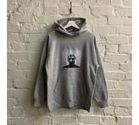 Actual Fact Mf Doom Acciaio Maschera " Super Villain " Grigio Felpa con