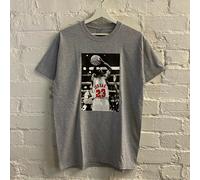 Actual Fact Michael Jordan Basket Grigio T Shirt