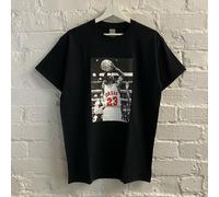 Actual Fact Michael Jordan Basket Maglietta Nera
