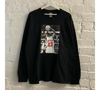 Actual Fact Michael Jordan Basket Nero T-Shirt Maglietta