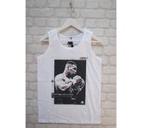 Actual Fact Mike Tyson Everyone Ha Un Plan Boxe Cotone Bianco Gilet Canottiera