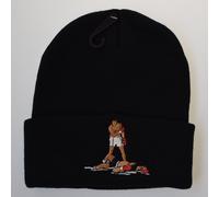 Actual Fact Muhammad Ali Boxe Roll-Up Berretto Nero di Lana Cappello