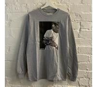 Actual Fact Nas B&w Grigio T-Shirt Maglietta