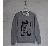 Actual Fact Per The Children ODB & John Lennon Grigio Erica Felpa