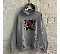 Actual Fact Tribale Called Quest Midnight Predoni Grigio Felpa con Cappuccio