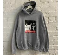 Actual Fact Trust Nobody Biggie & Tupac Grigio Felpa con Cappuccio