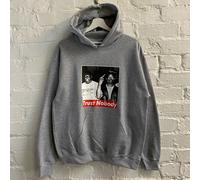 Actual Fact Trust Nobody Biggie & Tupac Grigio Felpa con Cappuccio