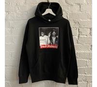 Actual Fact Trust Nobody Biggie & Tupac Nero Felpa con Cappuccio