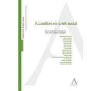 Actualités en droit social