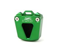 actuion Custodia Protettiva per Chiavi Moto per KA@&wasaki Z750 Z 750 2002-2012 2012 2013 2014 12015 Chiave del Motociclo Borsette Custodia Cover Holder Ricamo Portachiavi Portachiavi Catena(Green)