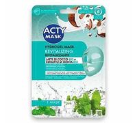 Acty Mask Hydrogel Mask Organic Coconut Milk & Mint, 1 pezzo