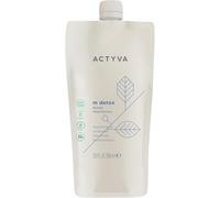 Actyva - Metal Detox Mask, Maschera Anti-Metalli Professionale per Capelli Colorati e Danneggiati, Protezione Colore e Luminosità Intensa - 1000 ml