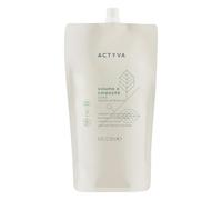 Actyva - Volume e Corposità Cond, Balsamo per Capelli Fini ad Azione Volumizzante con Semi di Lino, Senza Siliconi - 500 ml
