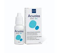 Acuaiss DUAL GEL Lacrime Artificiali con Acido Ialuronico. Gocce Oculari di Gel contro la Secchezza Oculare Moderata e Grave. 10 ml